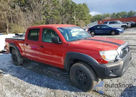 2014 Toyota Tacoma Double Cab Long Bed from USA, damaged, VIN 3TMMU4FN6EM067934